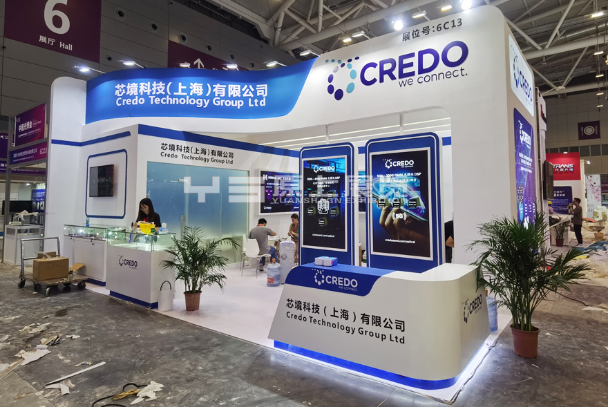 【公司新闻】2021年9月第23届中国国际光电博览会(CIOE)盛大开幕，原上展览在这里分享本届展会设计搭建的部分案例。